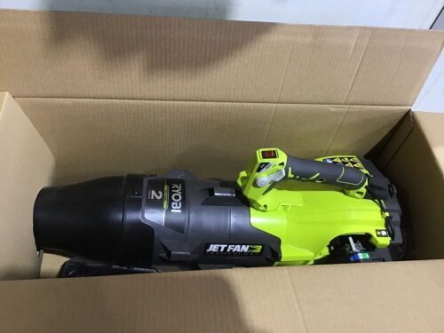 RYOBI 160 MPH 520 CFM 25cc Gas Jet Fan Blower - Lot 184