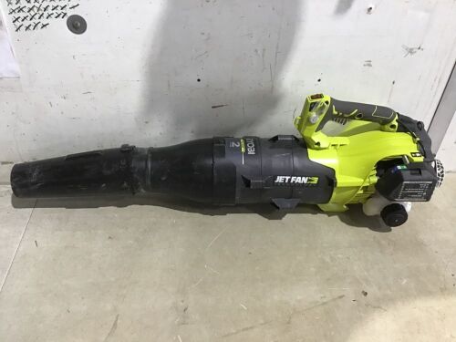 RYOBI 160 MPH 520 CFM 25cc Gas Jet Fan Blower - Has Compression, Not Tested Further - Lot 269