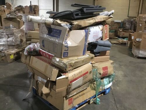 Salvage Pallet. Items Will Be Broken and Incomplete.  - Lot 995