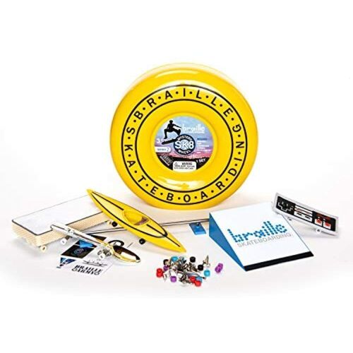 Lot of (3) Braille Skateboarding Mystery SK8 Builder Set, 2 Pk - Lot 837