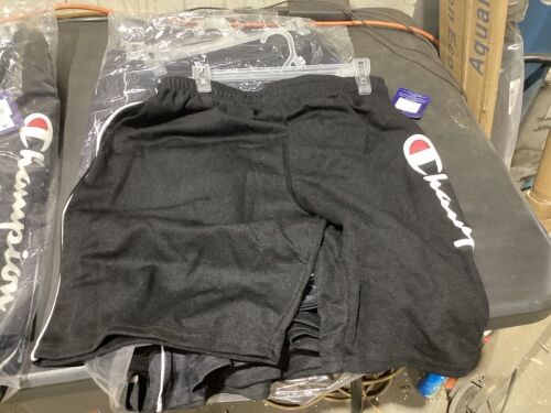 Lot of (11) Champion Shorts, Multiple Sizes - 1 Has Cosmetic Damage - Lot 563