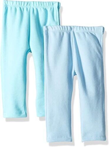 Case of (15) Hanes Ultimate Baby Zippin 2 Pc Fleece Pants with Side Zipper, 12-18M - Lot 619