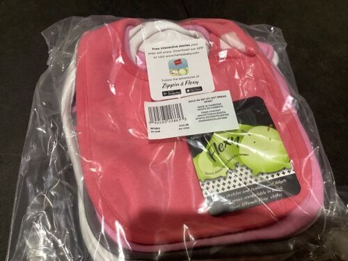 Case of (30) Hanes Ultimate Baby Flexy 8 Pack Bibs - Lot 648