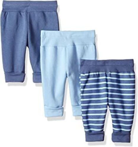 Case of (24) Hanes Ultimate Baby Flexy 3 Pack Adjustable Fit Fleece Joggers, 18-24M - Lot 658
