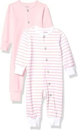 Case of (28) Hanes Ultimate Baby Flexy 2 Pack Sleep and Play Suits, 18-24M  - Lot 893