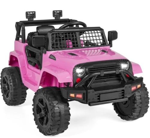 12V Kids Ride-On Truck Car w/ Parent Remote Control, Spring Suspension - Lot 29