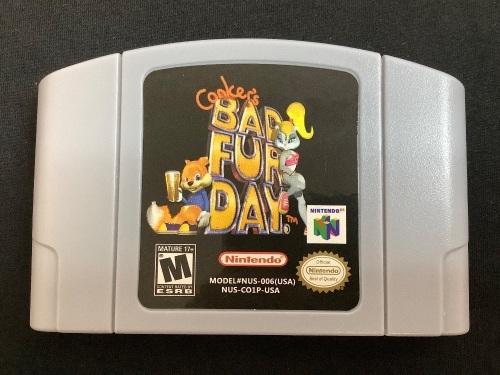 Nintendo 64 Conker's Bad Fur Day Game - Lot 48