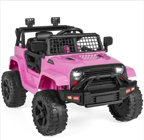 12V Kids Ride-On Truck Car w/ Parent Remote Control, Spring Suspension - Lot 61