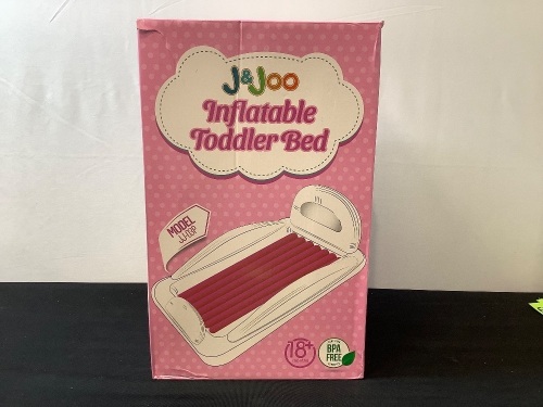 J&Joo Inflatable Toddler Travel Bed - Lot 96