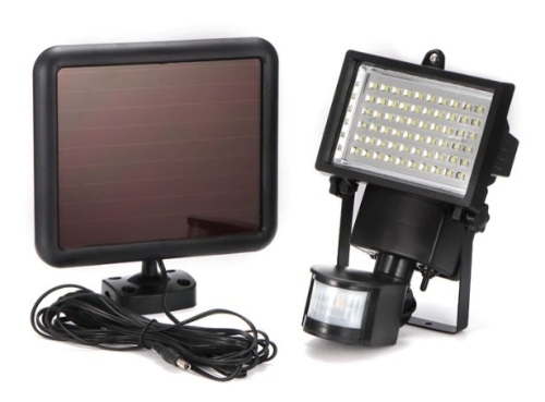 Set of 2 LED Solar Security Lights - Lot 116