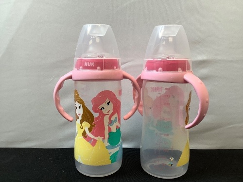Lot of (2) Nuk Baby Bottles - Lot 126