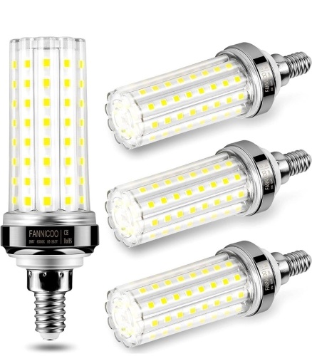 4pk E12 20W LED Corn Light Bulb - Lot 172