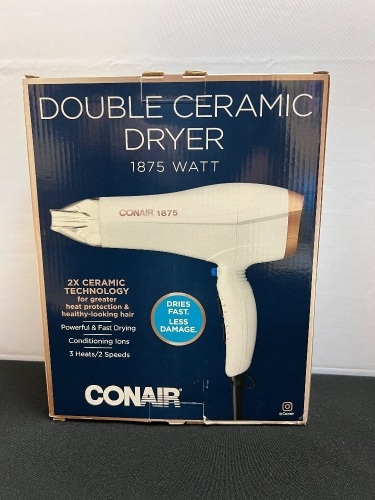 Conair Double Ceramic Hair Dryer - Lot 272