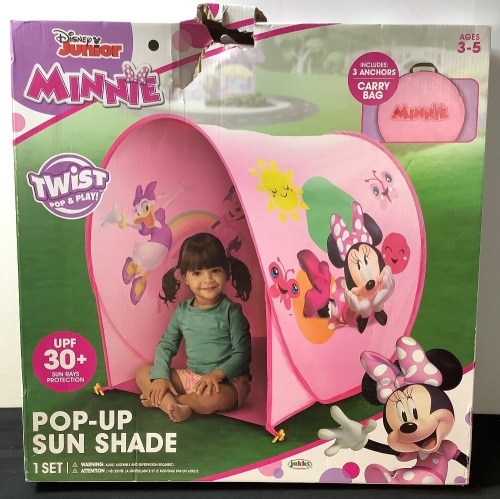 Minnie Mouse Pop Up Sun Shade - Lot 296
