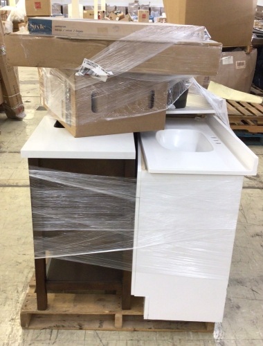 Liquidation Salvage Pallet - Bathroom Fixtures - Lot 378