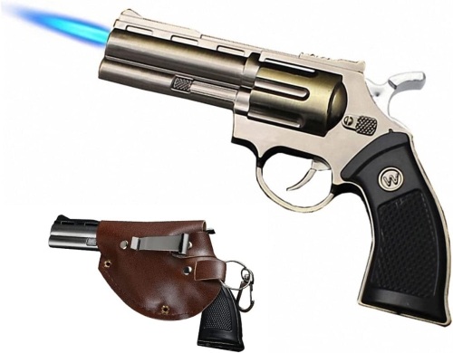 Revolver Pistol Butane Lighter - Lot 397