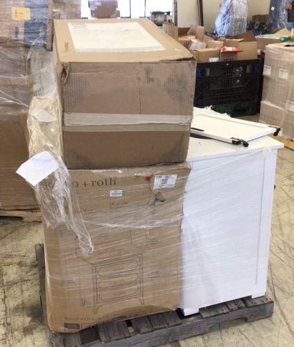 Liquidation Salvage Pallet - 3 Vanity Sets - Lot 400C