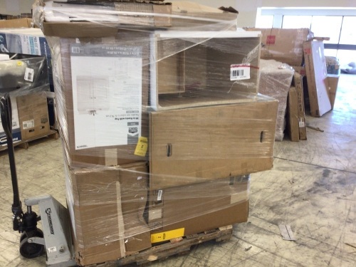 Liquidation Salvage Pallet of Vanities & Mirror - Lot 400H
