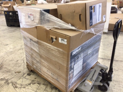 Liquidation Salvage Pallet - 3 Vanity Sets & A Cabinet - Lot 400J