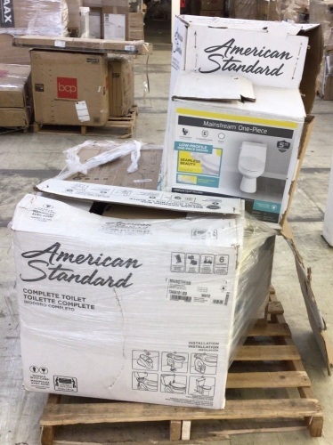 Liquidation Salvage Pallet - Bathroom Fixtures - Lot 436