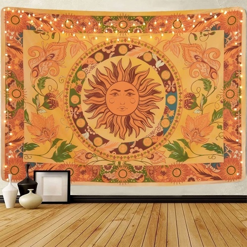 Burning Sun Tapestry, 6'x5' - Lot 448