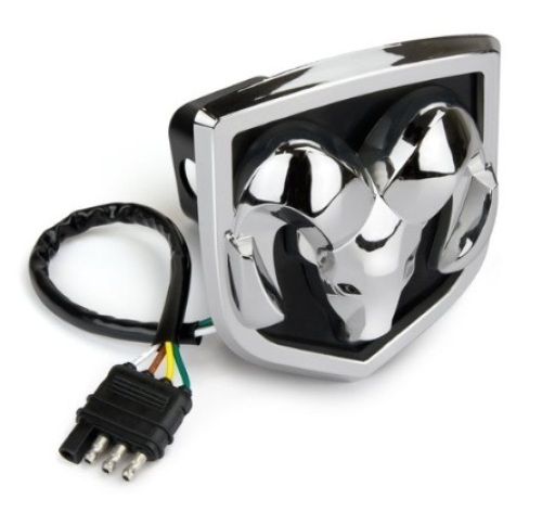 REESE Towpower Ram LED Lighted Hitch Cover - Lot 459