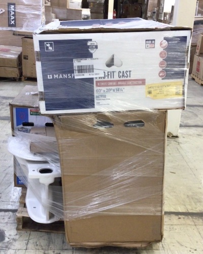 Liquidation Salvage Pallet - Bathroom Fixtures - Lot 461