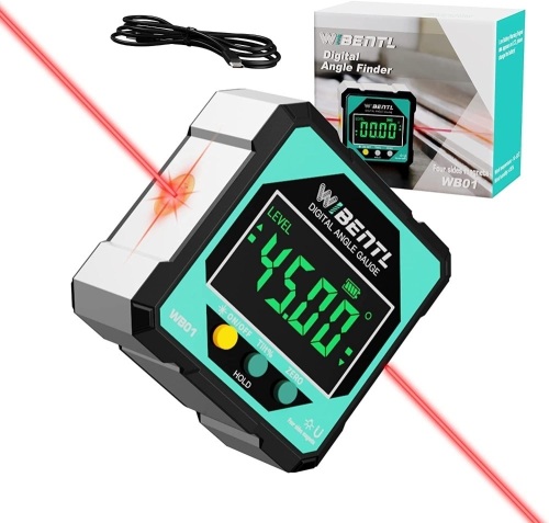 WIBENTL Digital Angle Finder Level Tool - Lot 495
