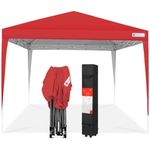 Outdoor Portable Pop Up Canopy Tent w/ Carrying Case, 10x10ft - Lot 571