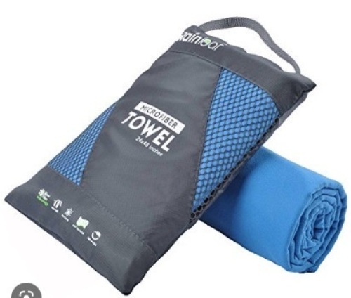 Rainleaf Microfiber Towel, 30x60" - Lot 596