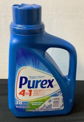 Box of 6 Purex 50oz Detergent - Lot 609