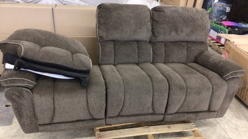 Sofa Couch, Damaged - Lot 614