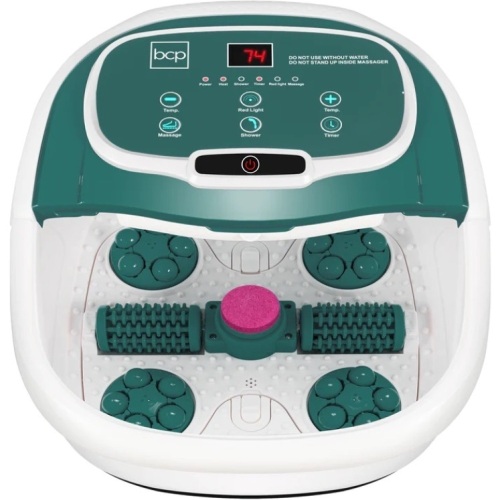 Automatic Heated Shiatsu Massage Foot Bath Spa w/ Pumice Stone - Lot 616