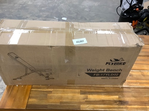 Adjustable FlyBird Weight Bench - Lot 10007