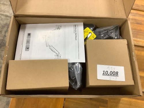 Mountpro Dual Monitor Wall Mount - Lot 10008