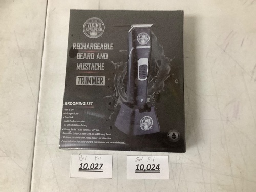 Viking Revolution Beard and Mustache Trimmer - Lot 10024