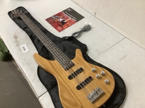 Glarrys Wood Finished Bass Guitar - Lot 10068