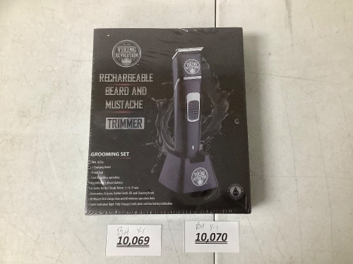 Viking Revolution Beard and Mustache Trimmer - Lot 10069