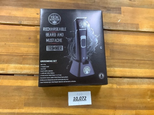 Viking Revolution Beard and Mustache Trimmer - Lot 10072