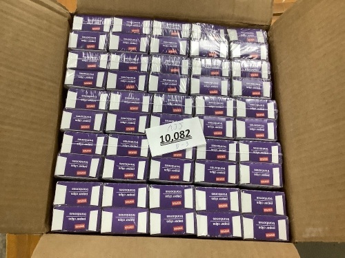 Box of 100 Boxes of Jumbo Sized Paper Clips - Lot 10082