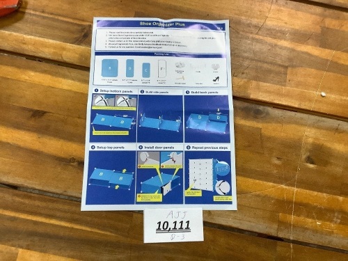 Shoe Organizer *Repackaged - Lot 10111