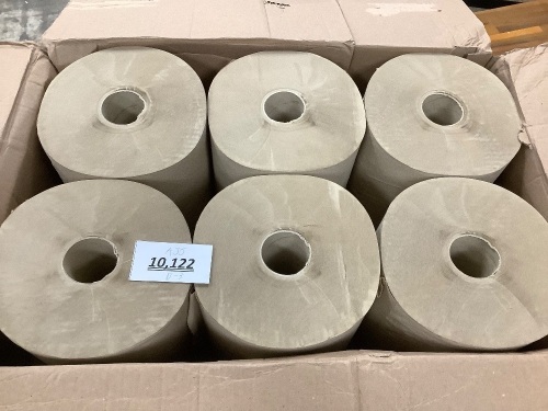 Box of 6 Hardwound Paper Towels - Lot 10122