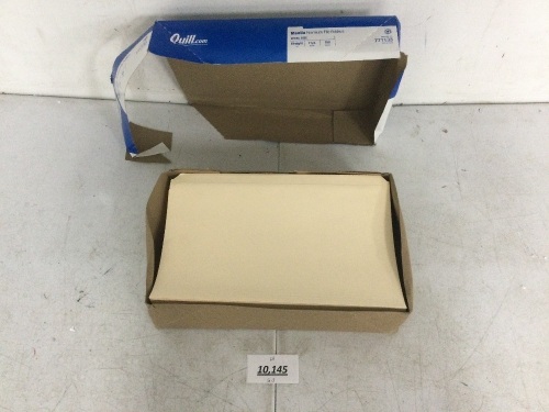 Quill Manilla Premium File Folders - Lot 10145