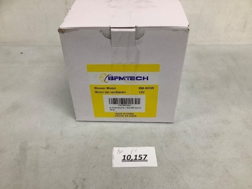 BFMTECH Blower Motor - Lot 10157