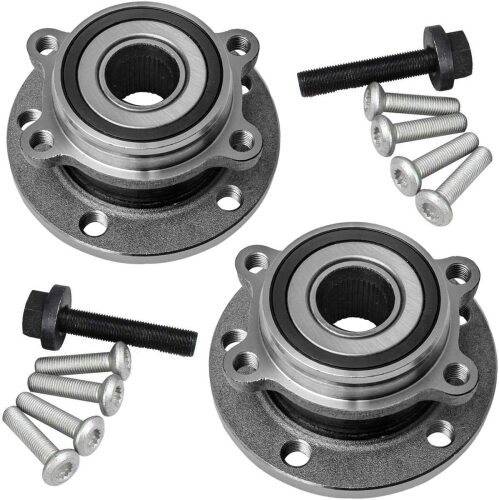 Front Wheel Bearing & Hub Assembly (Set of 2) - Lot 10158