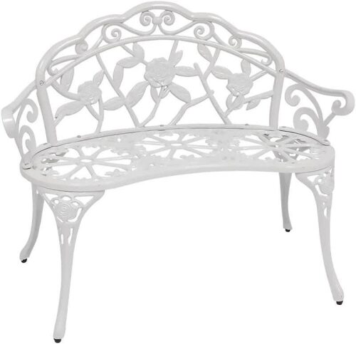White Rose Bench - Lot 10247