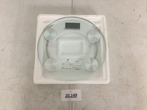 Glass Digital Scale - Lot 10149