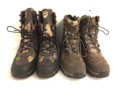 Lot of (2) Mens Hunting Boots, 10 and 11, E-Commerce Return, Sold as is - Lot 4