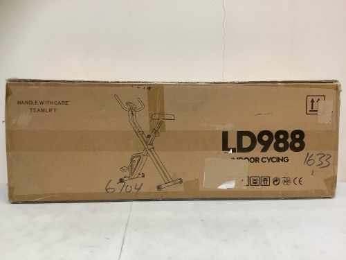Folding Exercise Bike, E-Commerce Return, Sold as is - Lot 7