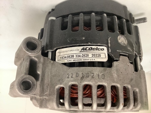 ACDelco 19343535 Alternator, E-Commerce Return, Sold as is - Lot 142